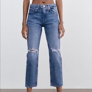 NWT!  Zara slim fit hi-rise jeans